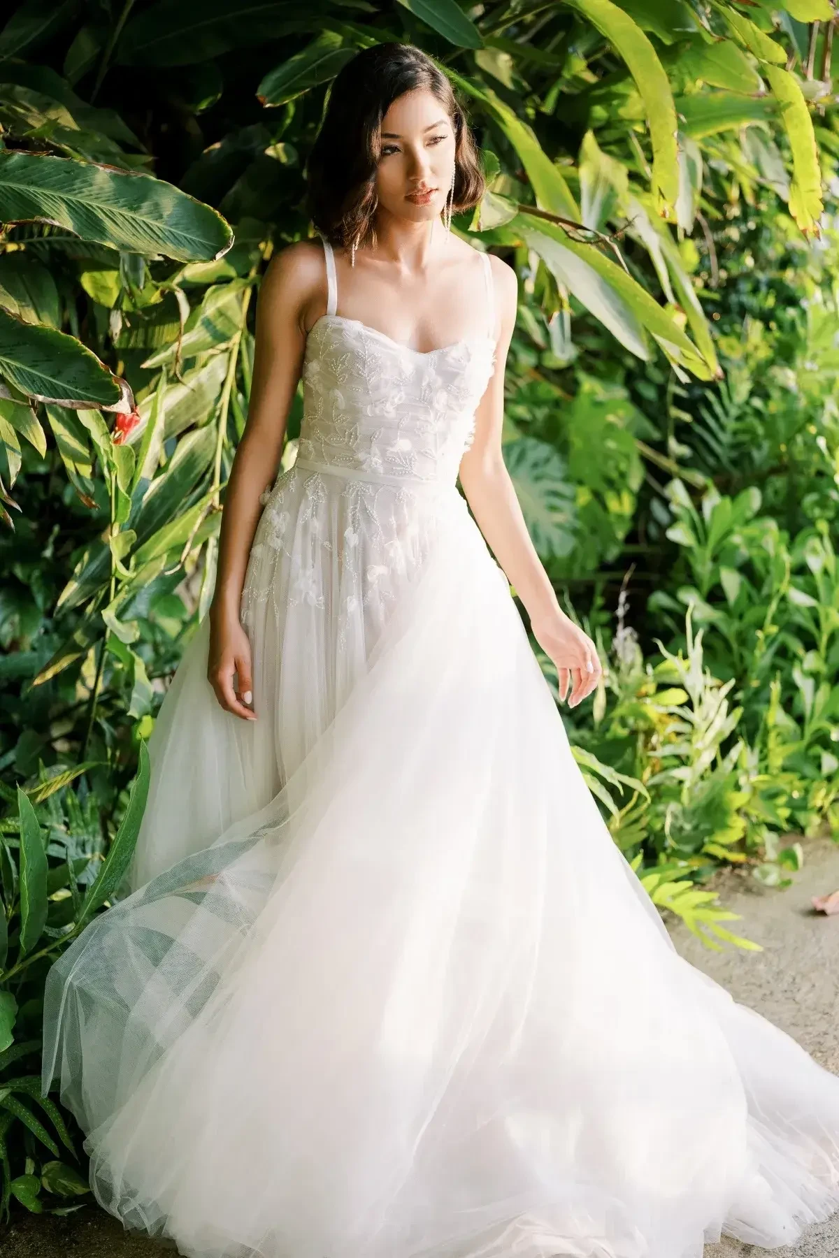 Glamour Unveiled: The Dazzling World of Sequined and Beaded Bridal Gowns Image
