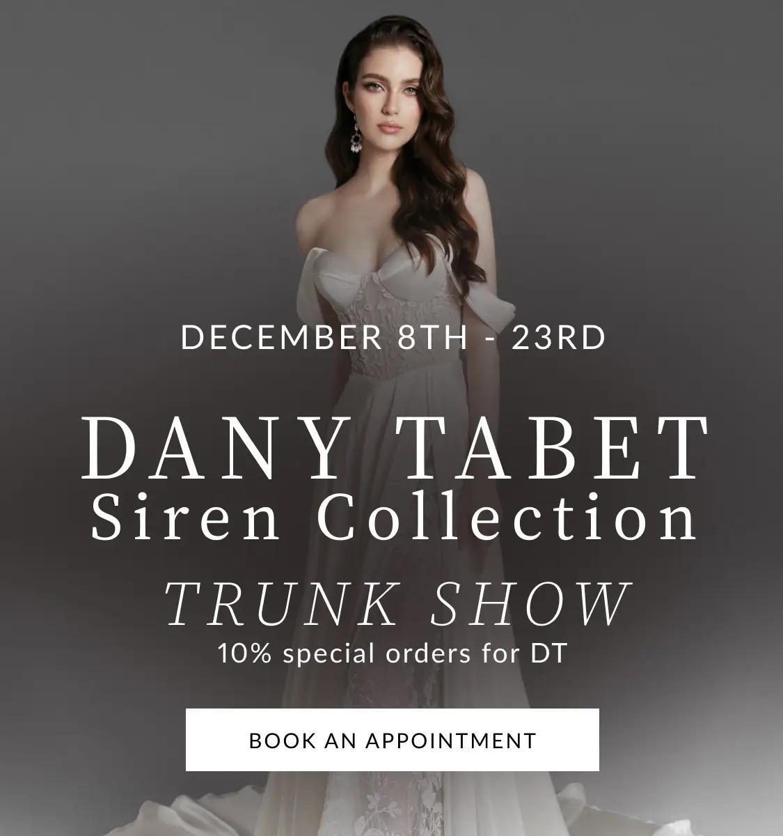 Dany Tabet Siren Collection Trunk Show Banner Mobile