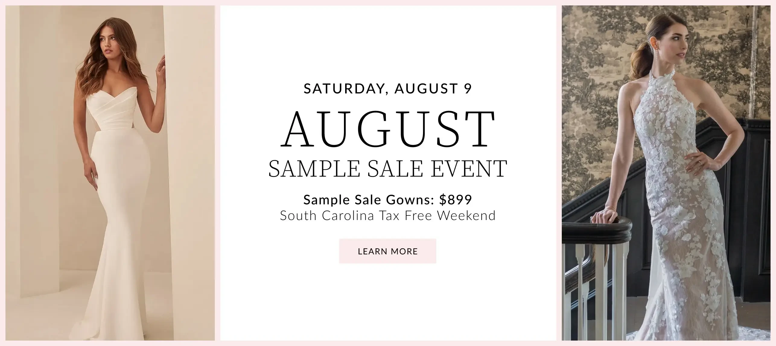 August Sample Sale Event