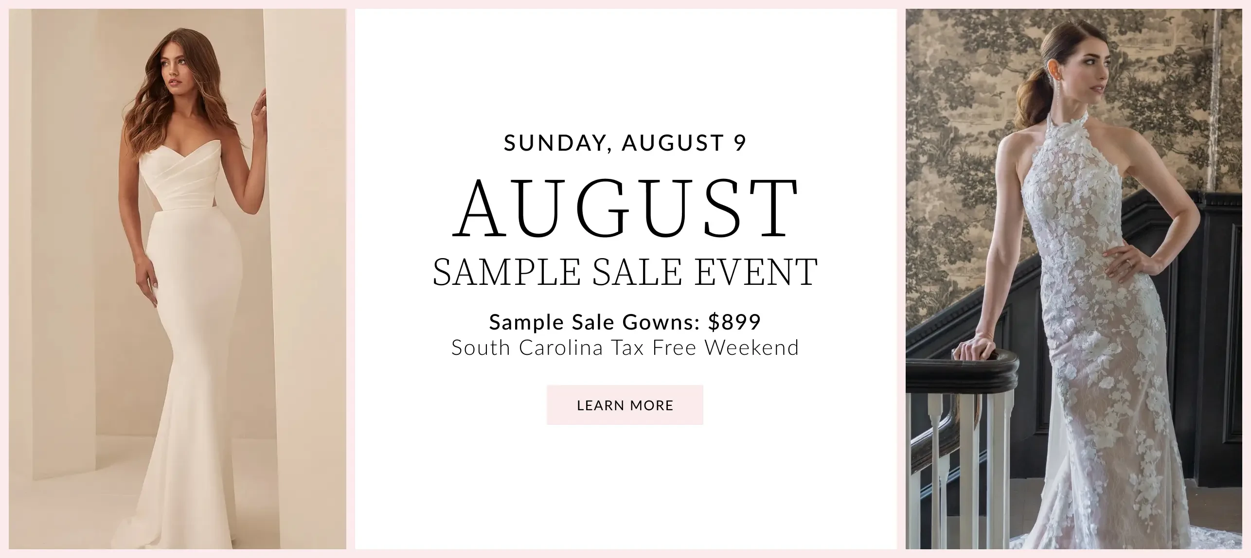 August Sample Sale Event