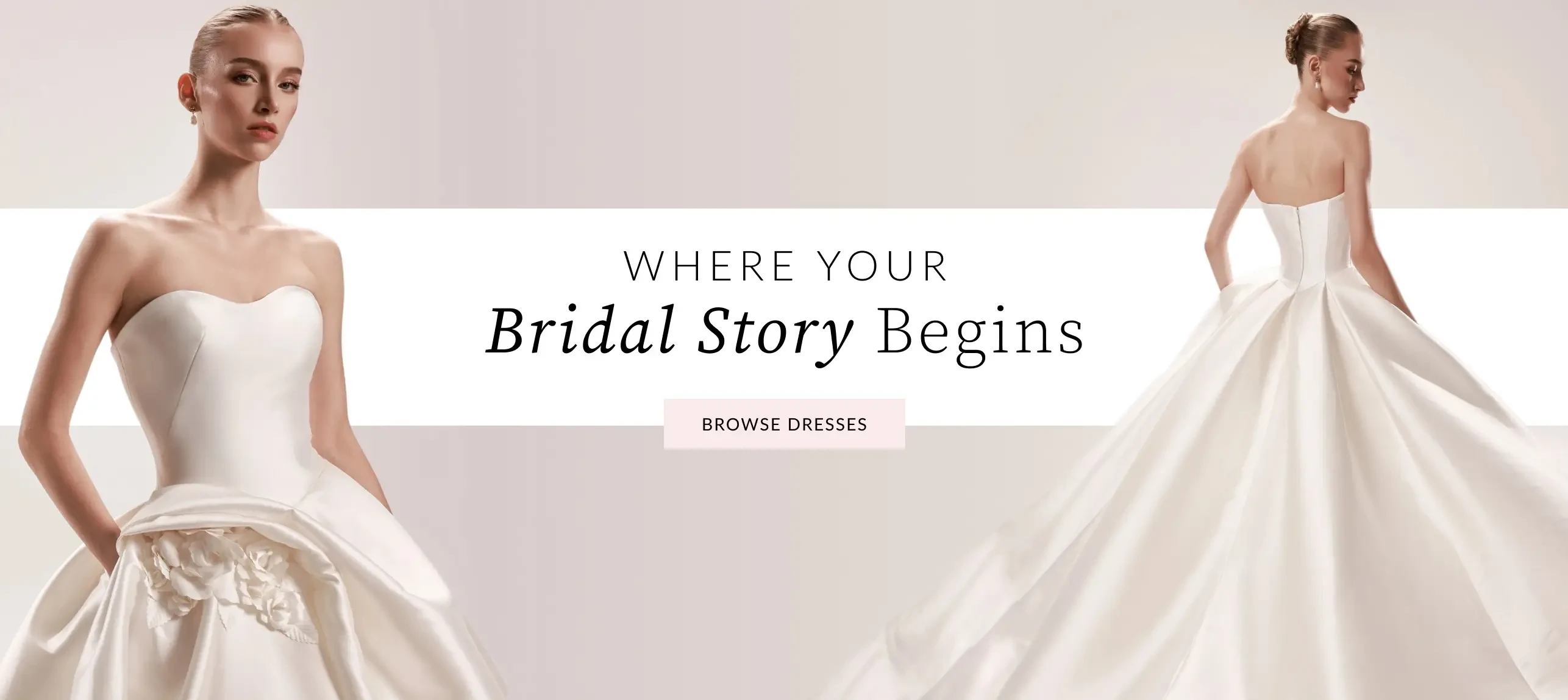 bridal fall 2026 banner