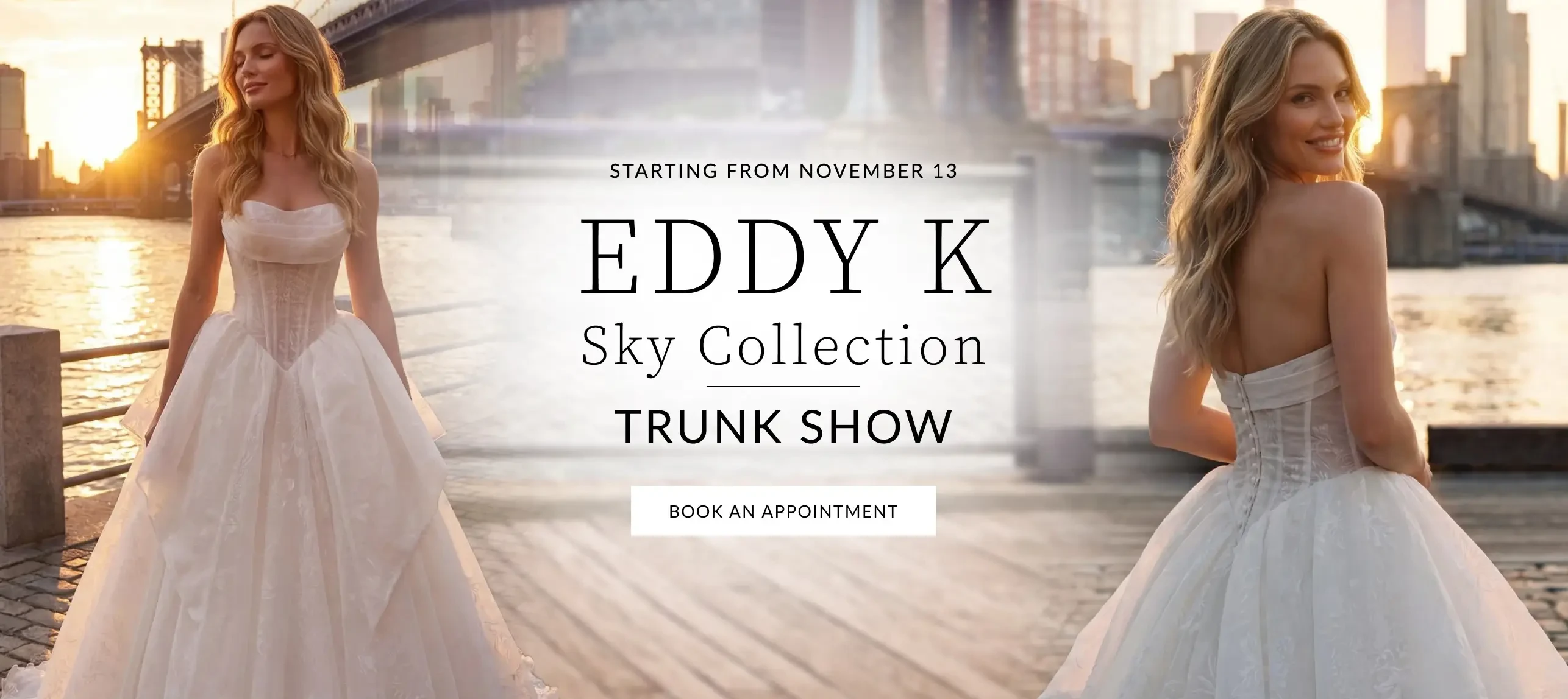 Eddy K Sky Collection Trunk Show banner