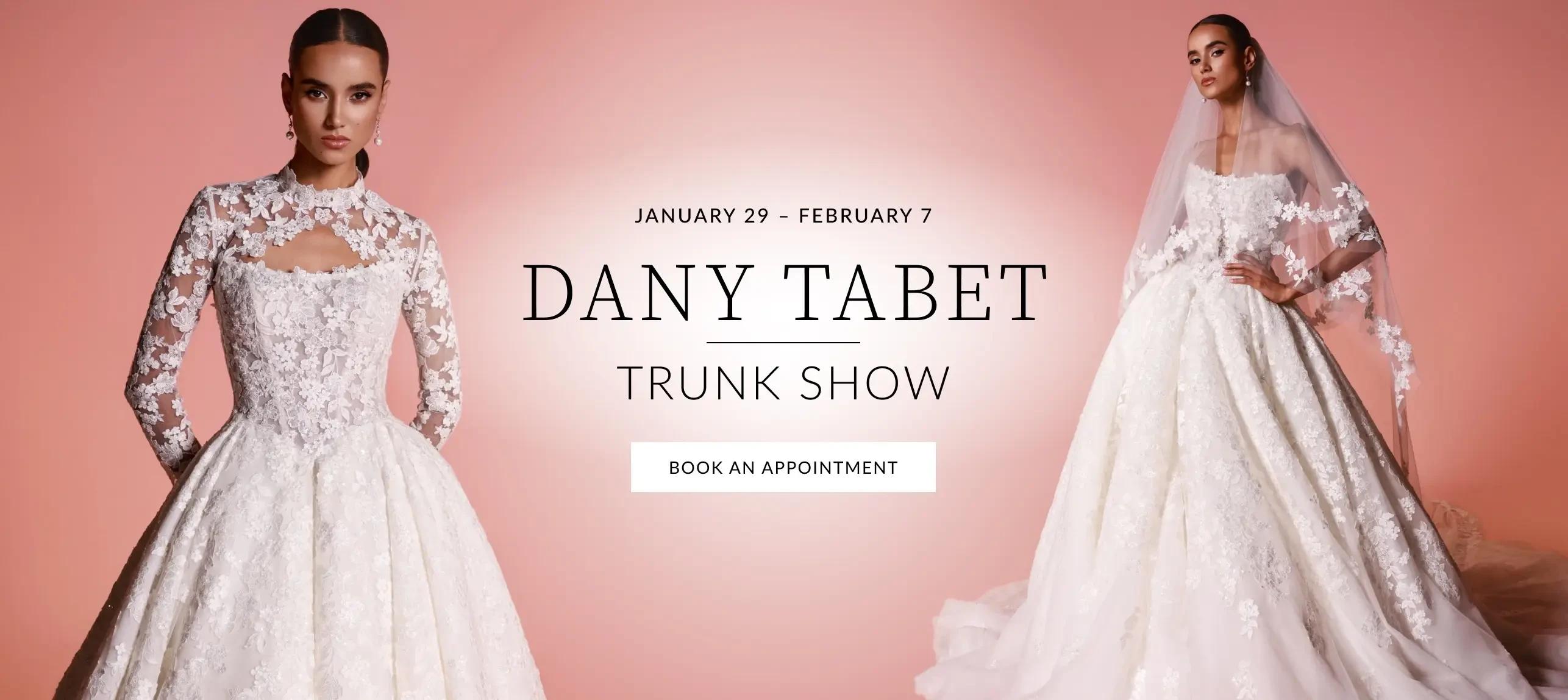 Dany Tabet Trunk Show banner